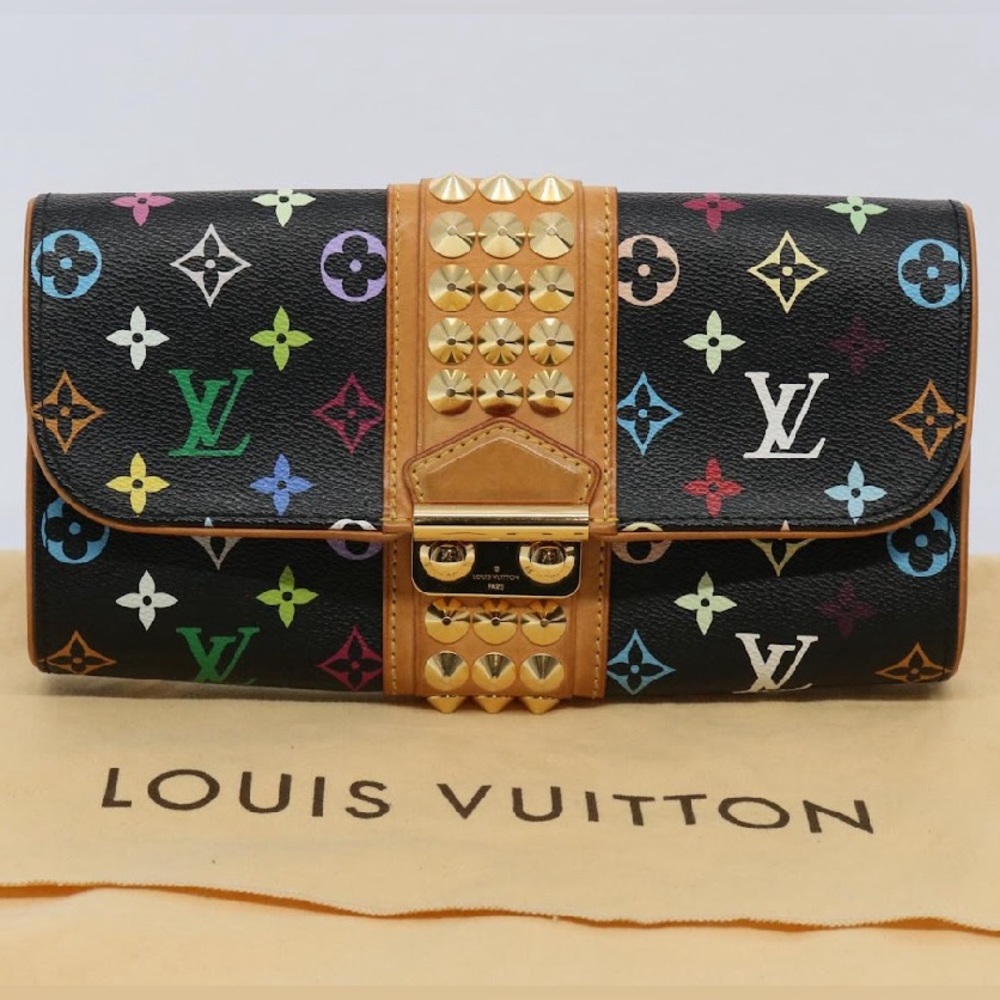 SOLD‼️Louis Vuitton Monogram Multicolor Courtney Pochette